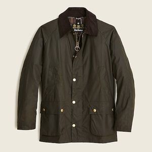 Barbour Sylkoil Ashby jacket Olive Green XL mens